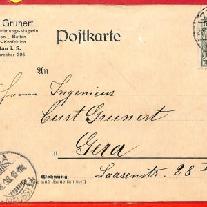 aa7149  - Ansichtskarten VINTAGE POSTCARD: Deutschland GERMANY - ZITTAU 1908