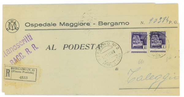P2480 - . 14.10.1944 MONUMENTI DISTRUTTI, L. 1 DENTELLATURA SPOSTATA VERTICALE