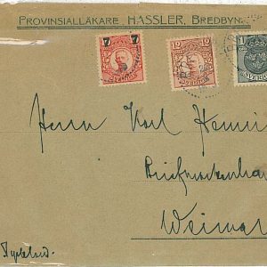 21321 -  SWEDEN  - POSTAL HISTORY   - COVER to GERMANY