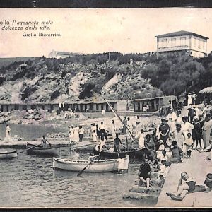 ac8187 - CARTOLINA D'EPOCA - Livorno Provincia - Quercianella  1906