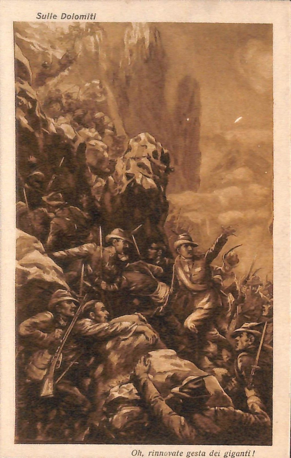 ac6941 - CARTOLINA D'EPOCA - REGGIMENTALI  -  Alpini