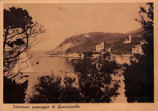 ac8195 - CARTOLINA D'EPOCA - Livorno Provincia - Quercianella