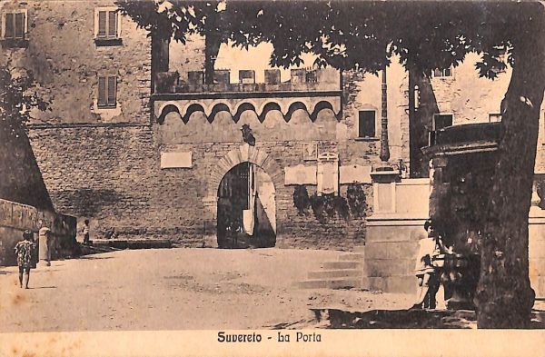 ac8226 - CARTOLINA D'EPOCA - Livorno Provincia - Suvereto