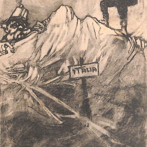 ac6945 - CARTOLINA D'EPOCA - REGGIMENTALI  -  Alpini
