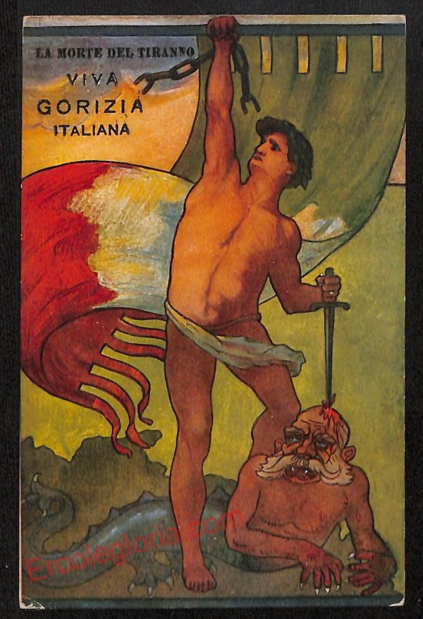 ag1789 - CARTOLINA D'EPOCA - Gorizia Città - Valerio Franco