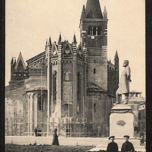ae2881 - CARTOLINA  D'EPOCA - Verona Città - Abside di S. Fermo