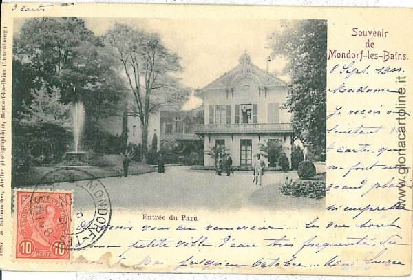 08552 - LUXEMBOURG  - Vintage Postcard  CPA - Mondorf-les-Bains