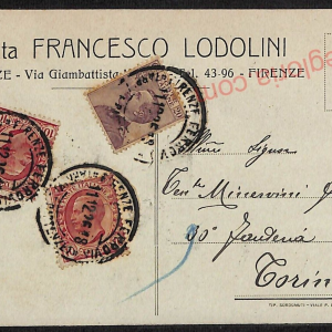 ae6532 - CARTOLINA D'EPOCA - Firenze Città - Ditta Francesco Lodolini