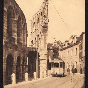 ae2896 - CARTOLINA  D'EPOCA - Verona Città - Un particolare dell' Arena