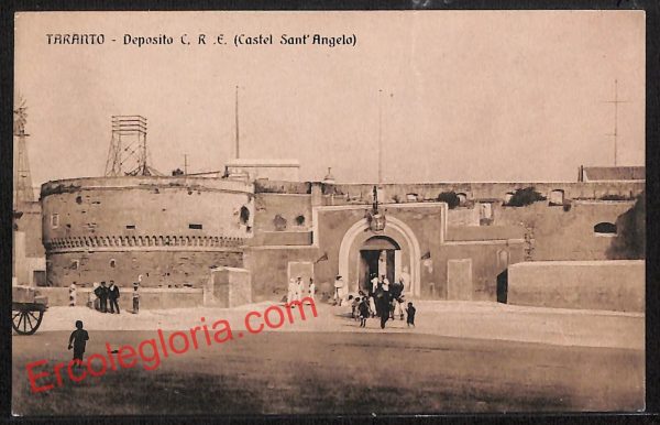 ai7333 - CARTOLINA D' EPOCA - Taranto Città - Castel Sant' Angelo