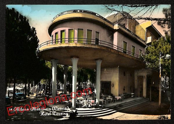 ah9384 - CARTOLINA D'EPOCA - Ravenna Provincia - Milano Marittima