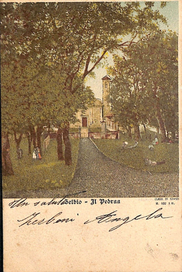 ab6167 - CARTOLINA  D'EPOCA - Como Provincia : BELBIO