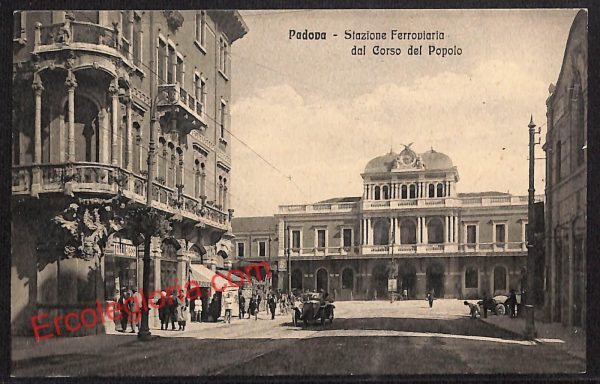 ah4276 - CARTOLINA D'EPOCA - Padova Città - Corso del Popolo