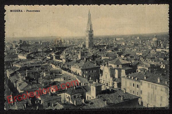 ag9300 - CARTOLINA D'EPOCA - Modena Città - Panorama