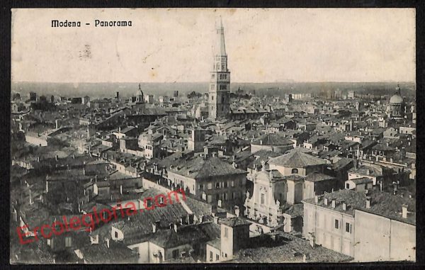 ag9301 - CARTOLINA D'EPOCA - Modena Città - Panorama