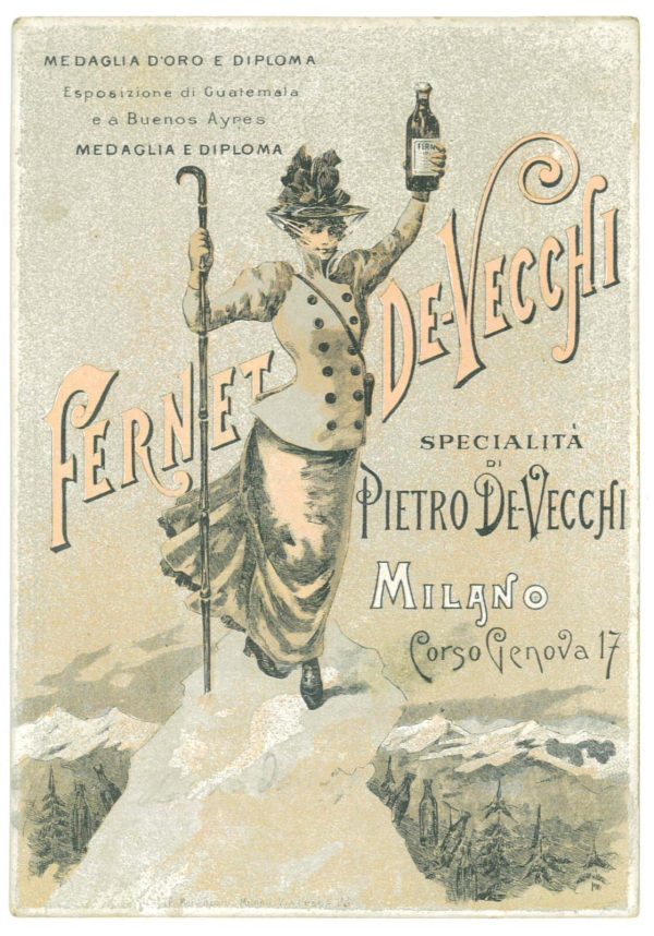 ab2236 - CARTOLINA D'EPOCA - MILANO Città : Fernet Pietro De - Vecchi