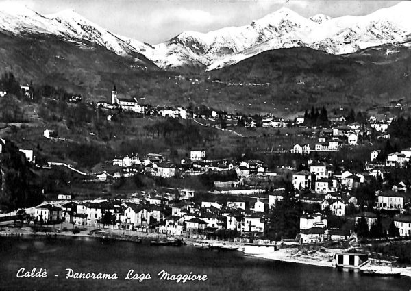 ab4969 -  CARTOLINA  D'EPOCA -  Varese Provincia  :  Caldè  1951