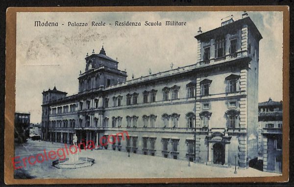 ag9312 - CARTOLINA D'EPOCA - Modena Città - Residenza Scuola Militare