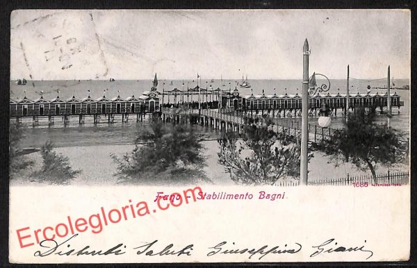 ah6651 - CARTOLINA  D'EPOCA - Pesaro e Urbino Provincia - Fano
