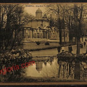ag9318 - CARTOLINA D'EPOCA - Modena Città - Giardini Pubblici