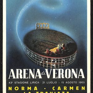 ae2918 - CARTOLINA  D'EPOCA - Verona Città - Arena di Verona