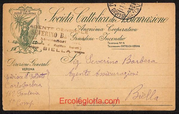 ae2923 - CARTOLINA  D'EPOCA - Verona Città