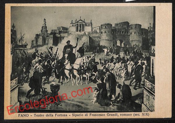 ah6678 - CARTOLINA  D'EPOCA - Pesaro e Urbino Provincia - Fano