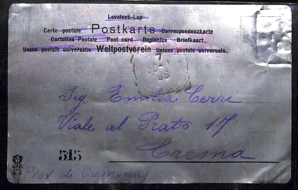 ab4216-  CARTOLINA  D'EPOCA - Vicenza  Provincia  -  Schio - immagine 2