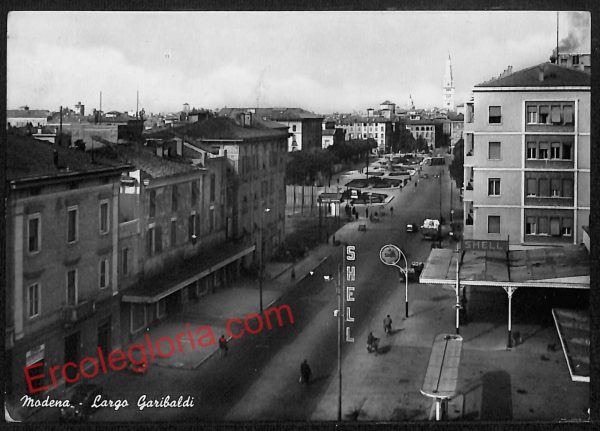 ag9327 - CARTOLINA D'EPOCA - Modena Città - Largo Garibaldi