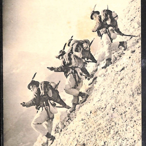 ac6915 - CARTOLINA D'EPOCA - REGGIMENTALI  - Alpini
