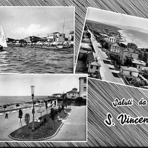 ac8290 - CARTOLINA D'EPOCA - Livorno Provincia - San Vincenzo  1958