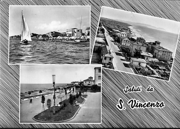 ac8290 - CARTOLINA D'EPOCA - Livorno Provincia - San Vincenzo  1958