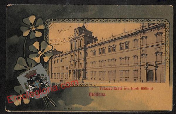 ag9337 - CARTOLINA D'EPOCA - Modena Città - Palazzo Reale