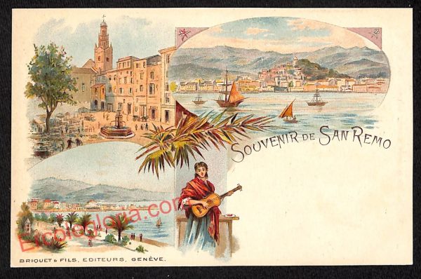 ag5041 - CARTOLINA D'EPOCA - Imperia Provincia - Sanremo
