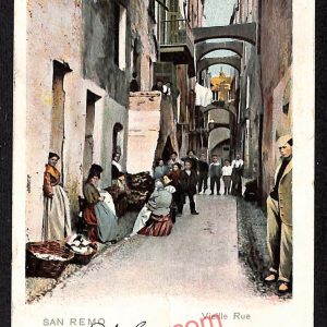 ag5047 - CARTOLINA D'EPOCA - Imperia Provincia - Sanremo   1901