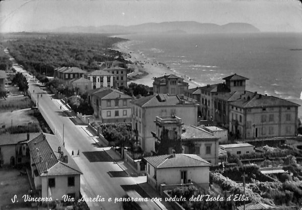 ac8301 - CARTOLINA D'EPOCA - Livorno Provincia - San Vincenzo  1950