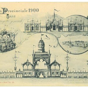 P2980 - BARI, MOSTRA PROVINCIALE 1900 BELLA!! Viaggiata 1900