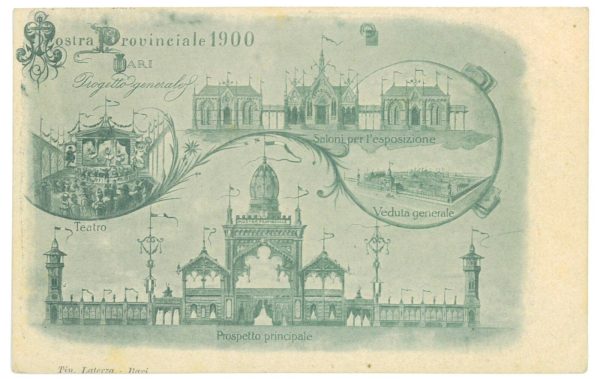 P2982 - BARI, MOSTRA PROVINCIALE 1900 BELLA!! Nuova
