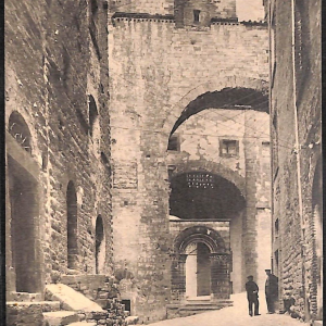 ab8914 - CARTOLINA  D'EPOCA - Perugia Città - Archi della Maestra delle Volte