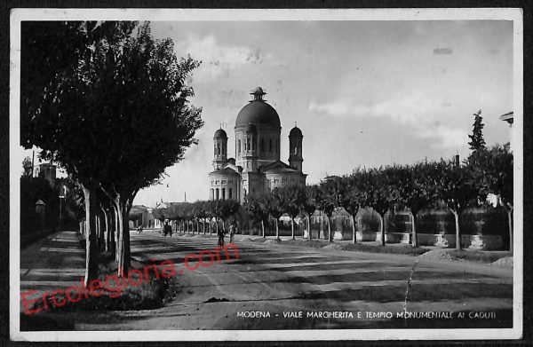 ag9346 - CARTOLINA D'EPOCA - Modena Città - Viale Margherita