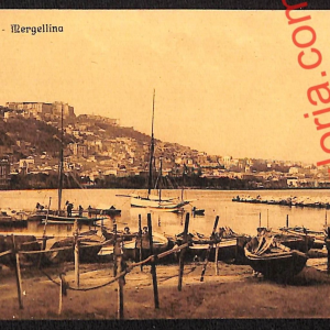 ah3823 - CARTOLINA D'EPOCA - Napoli  Provincia - Mergellina