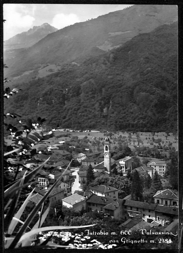 ab6316 - CARTOLINA  D'EPOCA - Como Provincia : INTROBIO