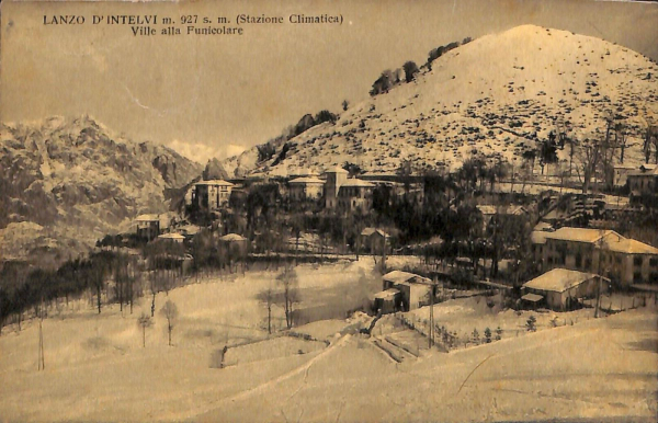 ab6351 - CARTOLINA  D'EPOCA - Como Provincia : LANZO