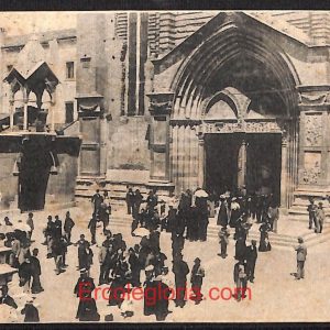 ae2955 - CARTOLINA  D'EPOCA - Verona Città - S. Anastasia  1906