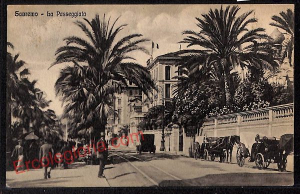 ag5055 - CARTOLINA D'EPOCA - Imperia Provincia - Sanremo