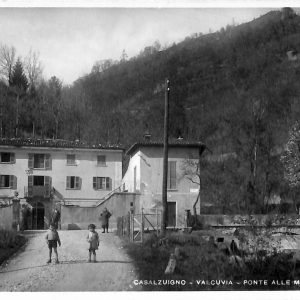 ab4997 -  CARTOLINA  D'EPOCA -  Varese Provincia  : CASALZUIGNO