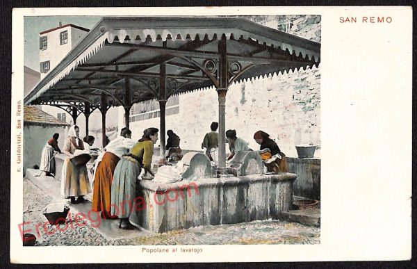 ag5058 - CARTOLINA D'EPOCA - Imperia Provincia - Sanremo