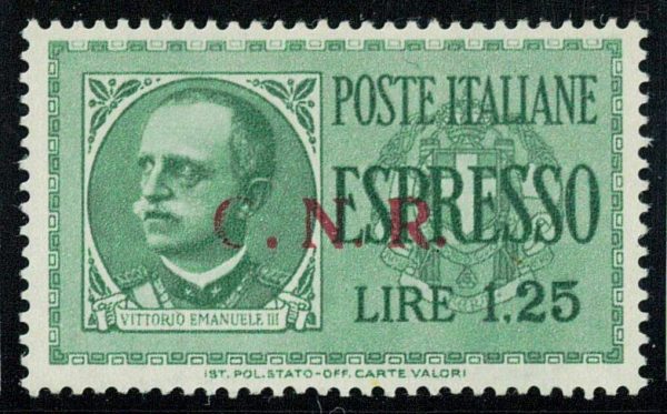 P3769 A  - ITALIA G.N.R. SASS. ESPRESSO 19 II IA , TRACCIA DI LINGUELLA