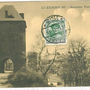 08580 - LUXEMBOURG  - Vintage Postcard  CPA -  Luxemburg  town  1927