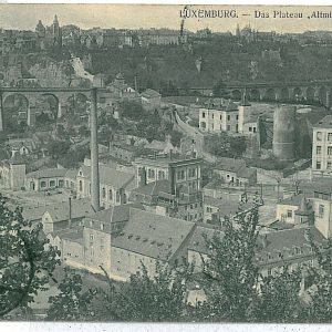 08582 - LUXEMBOURG  - Vintage Postcard  CPA -  Luxemburg  town  1907